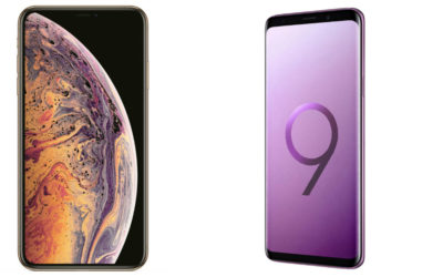 Comparativa iPhone Xs vs Samsung Galaxy S9