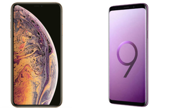 Comparativa iPhone Xs vs Samsung Galaxy S9