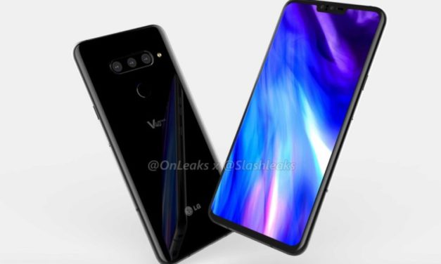 Se confirma la triple cámara del LG V40 en una nueva imagen filtrada