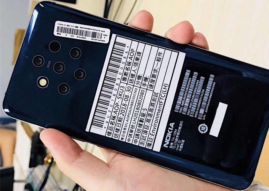 Se filtra la pantalla del Nokia 9 sin marcos y con sensor de huellas