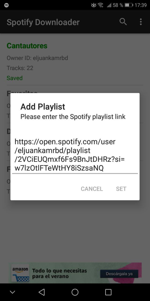 Cómo playlist Spotify en formato MP3 desde Android
