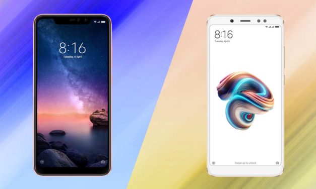 Comparativa Xiaomi Redmi Note 5 vs Xiaomi Redmi Note 6 Pro