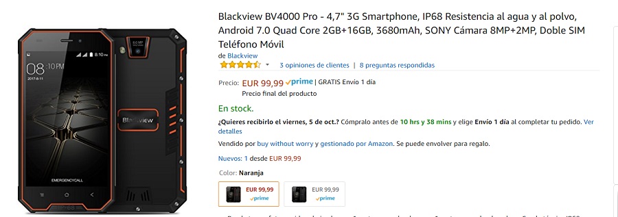 blackview bv4000 pro