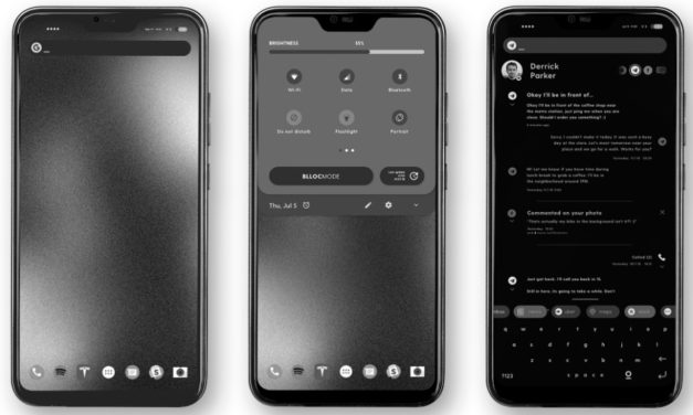 Así es el nuevo Blloc Zero 18, móvil Android en blanco y negro