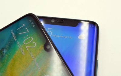 Los próximos Huawei podrían contar con un agujero para el altavoz en la pantalla