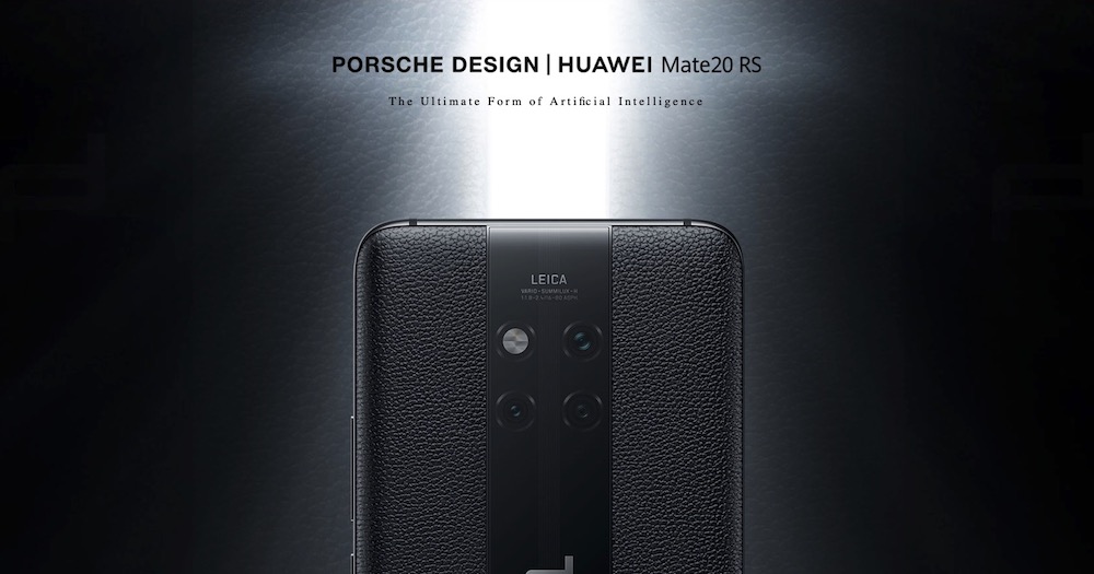 Huawei Mate 20 RS, así es la versión del Mate 20 con diseño Porsche