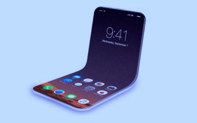 Apple patenta un diseño de un iPhone plegable