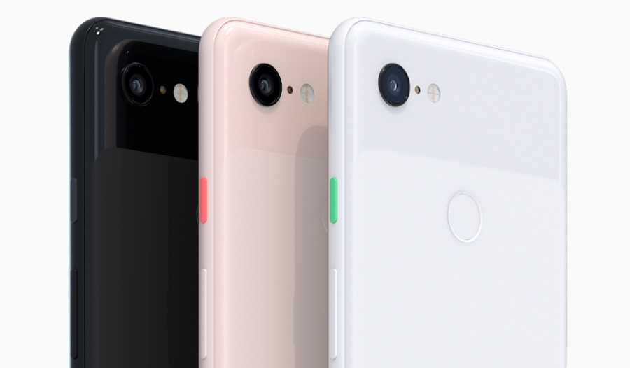oficial Google Pixel 3 trasera de cristal