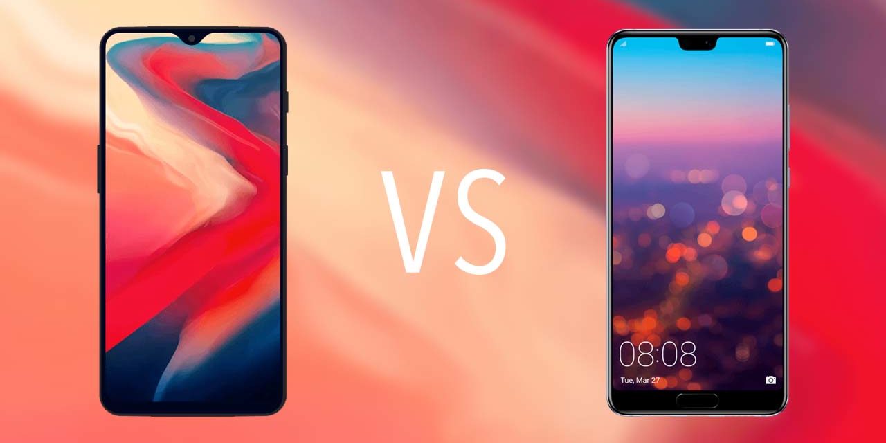 Comparativa OnePlus 6T vs Huawei P20 Pro