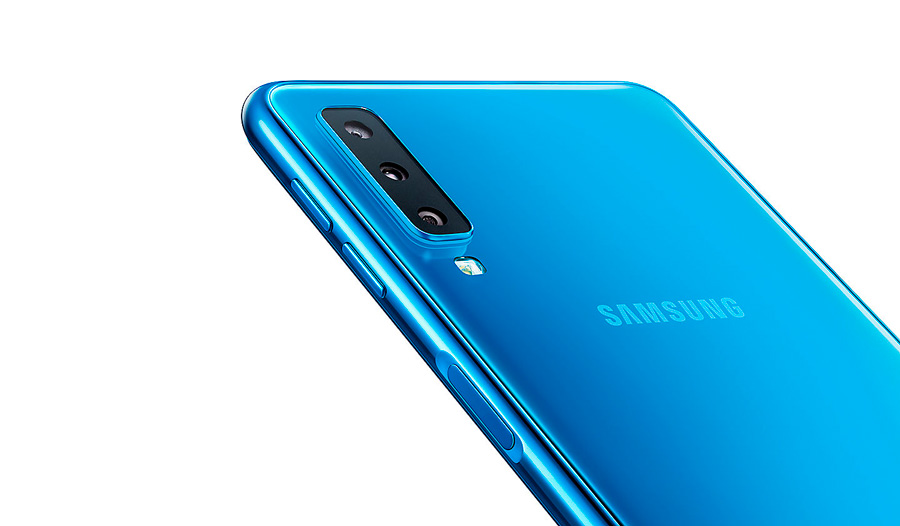el Samsung Galaxy A7 llega a España triple cámara