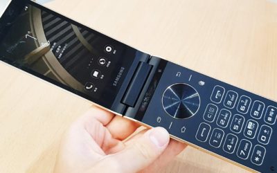 Surgen imágenes de un nuevo móvil clásico de concha de Samsung
