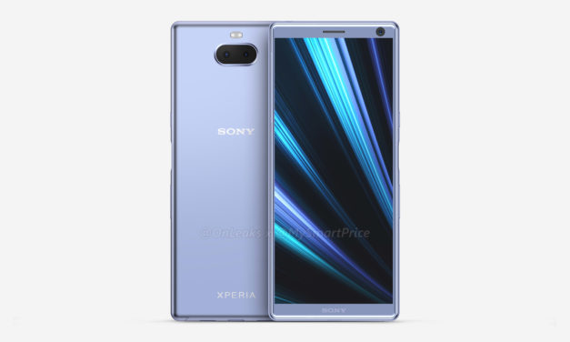 Aparecen renders y un vídeo del diseño del Sony Xperia XA3