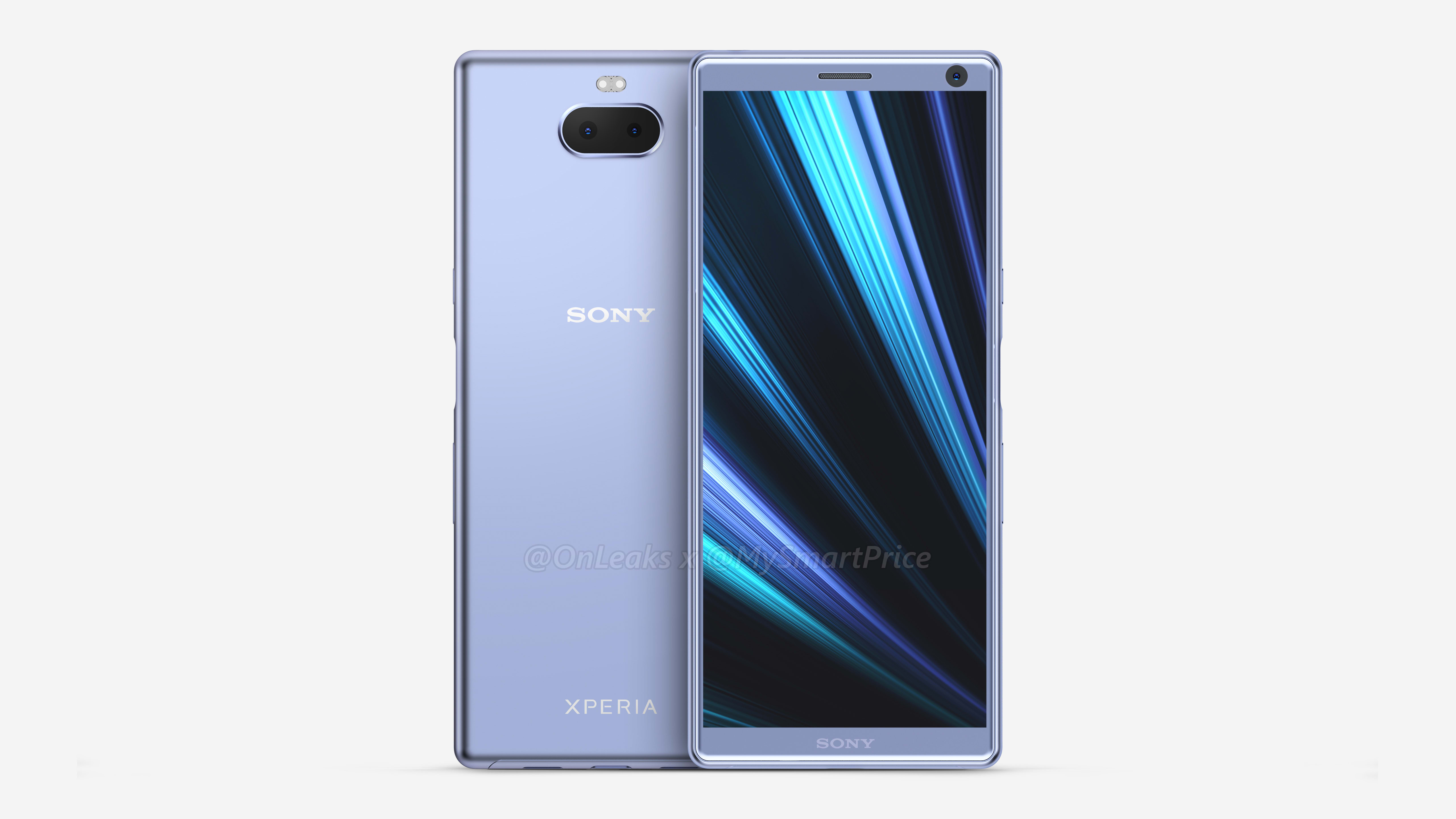 Aparecen renders y un vídeo del diseño del Sony Xperia XA3