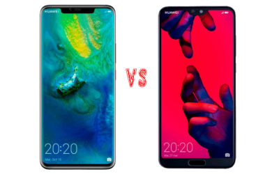 Comparativa Huawei Mate 20 Pro vs Huawei P20 Pro