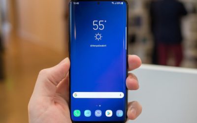 Se filtra la pantalla del Samsung Galaxy S10 sin muesca