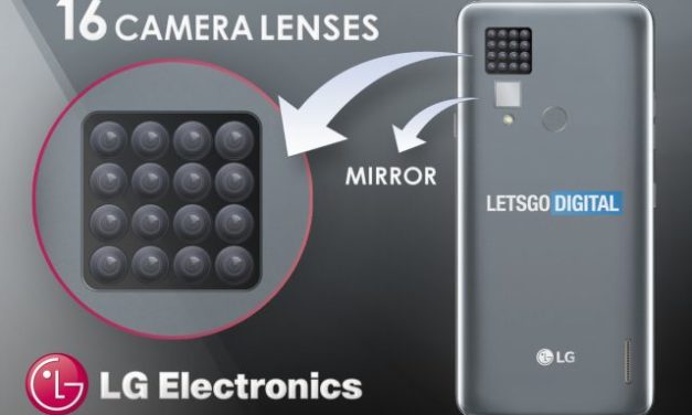 Una patente de LG muestra un móvil con 16 cámaras