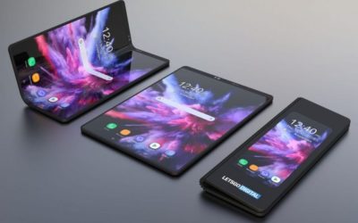 Nuevas imágenes del móvil plegable de Samsung