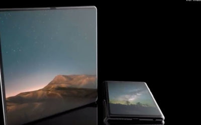 Unos renders muestran cómo podría ser el diseño del móvil plegable de Samsung