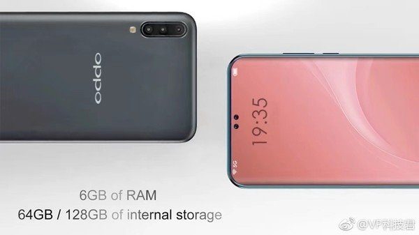 OPPO R19 diseño