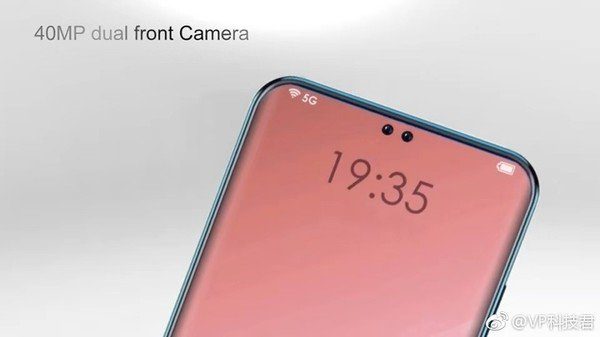 OPPO R19 camara frontal