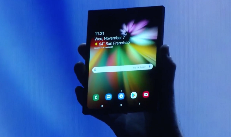 El móvil flexible de Samsung podría integrar una batería gigantesca 1