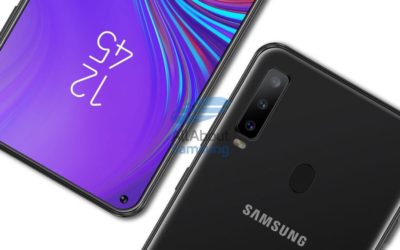 Desvelado el diseño final del Samsung Galaxy A8s con cámara en pantalla