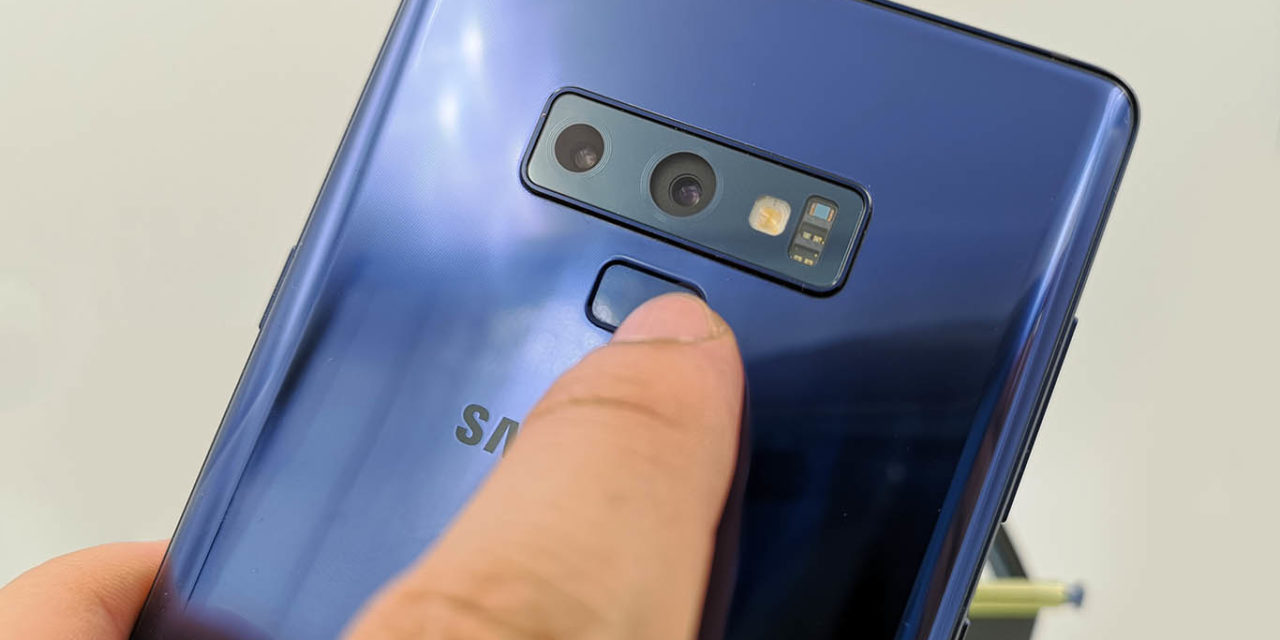 Samsung trabaja en la solución a un problema de cámara del Galaxy Note 9