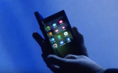El móvil flexible de Samsung podría integrar una batería gigantesca
