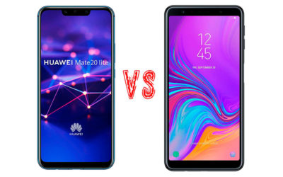 Comparativa Huawei Mate 20 Lite vs Samsung Galaxy A7 2018