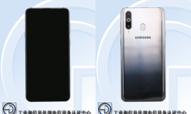 El móvil de Samsung con cámara en pantalla aparece en imágenes reales