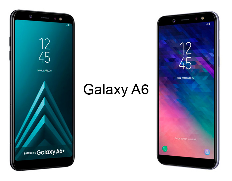 Samsung Galaxy A6 y A6+