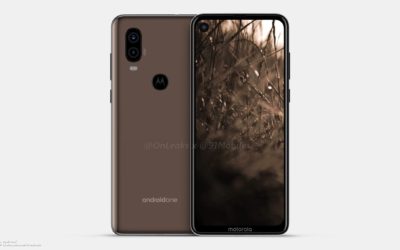 Este sería el diseño del primer móvil de Motorola con cámara en pantalla