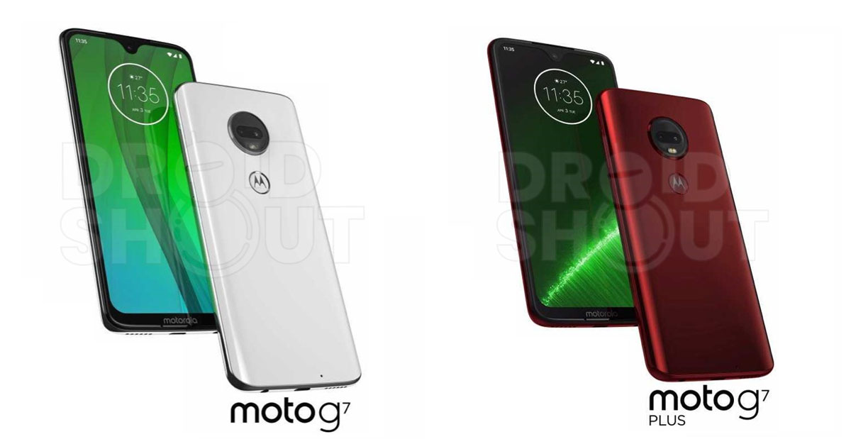 Al descubierto imágenes y especificaciones de los Motorola Moto G7
