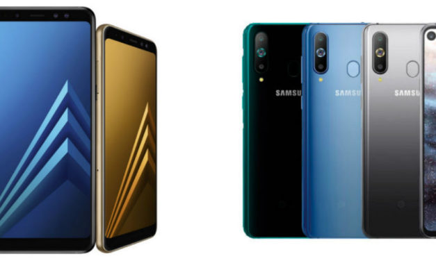 5 diferencias entre el Samsung Galaxy A8 y A8s