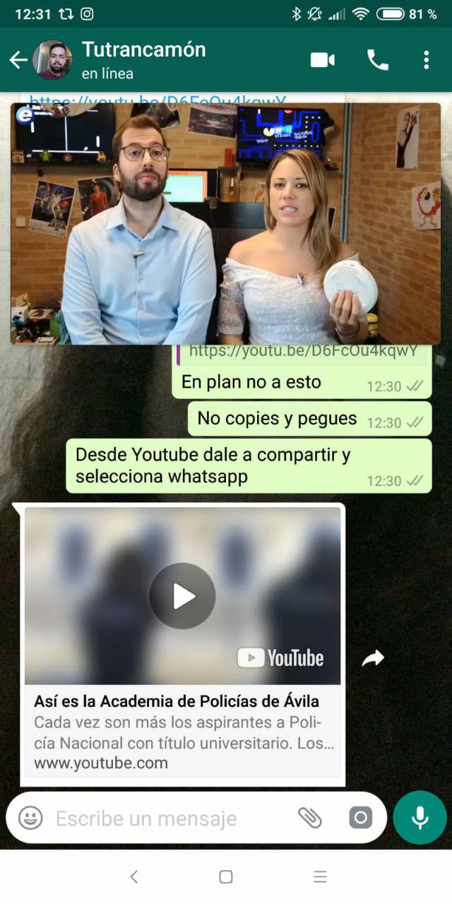 WhatsApp ya integra los videos PiP en ventana flotante 3 video pip ventana flotante whatsapp