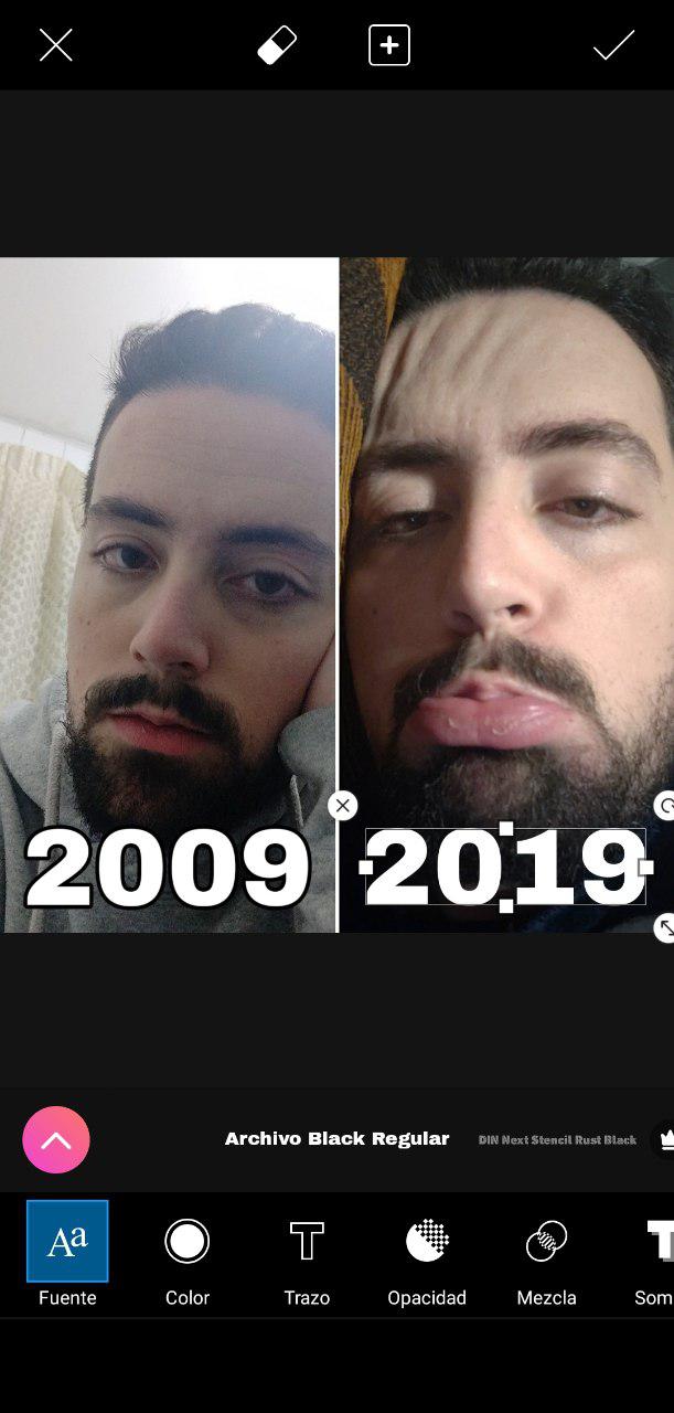 10 years challenge meme 4