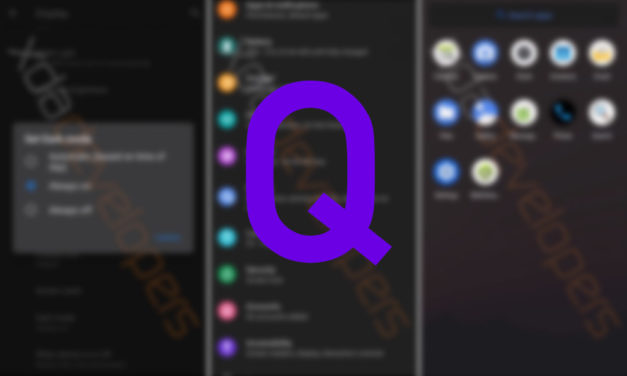 Se filtra Android Q: modo oscuro, modo PC y mucho más