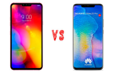 Comparativa LG V40 ThinQ vs Huawei Mate 20 Pro