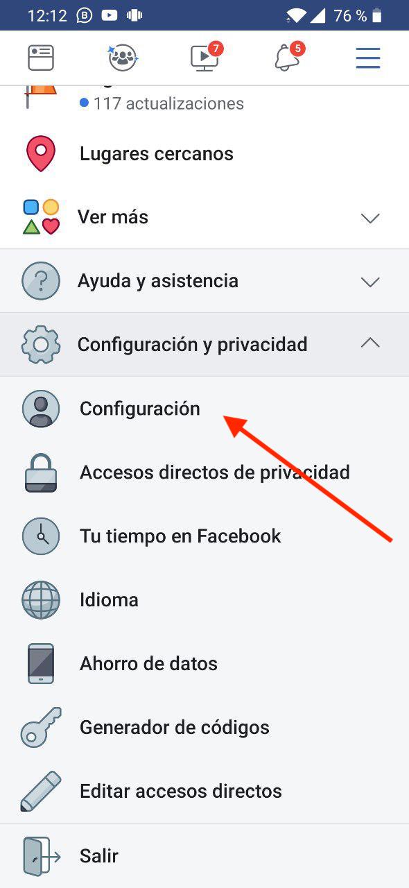 desactivar cuenta facebook 2019 5