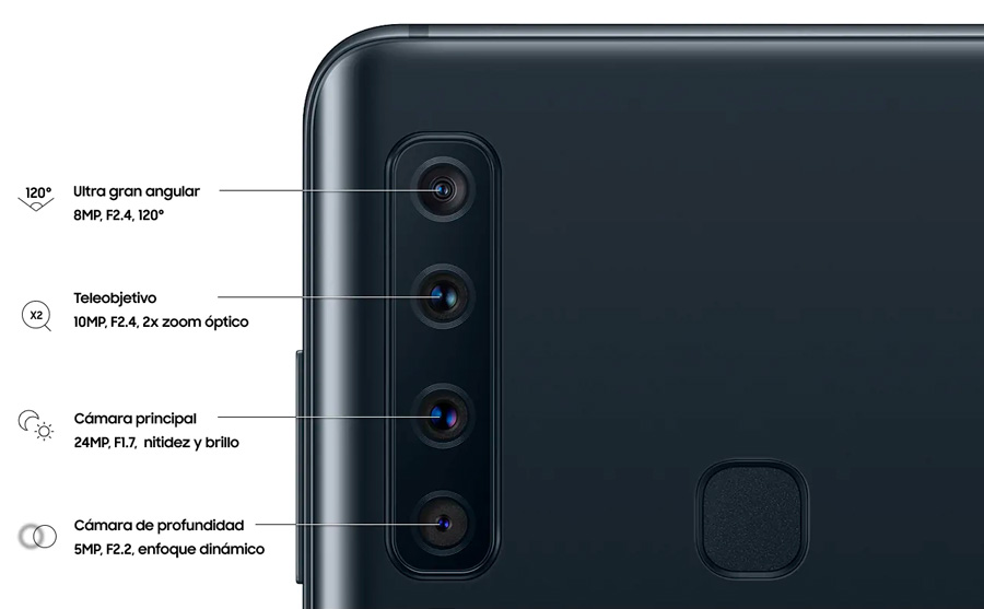 Samsung Galaxy A9 con Vodafone