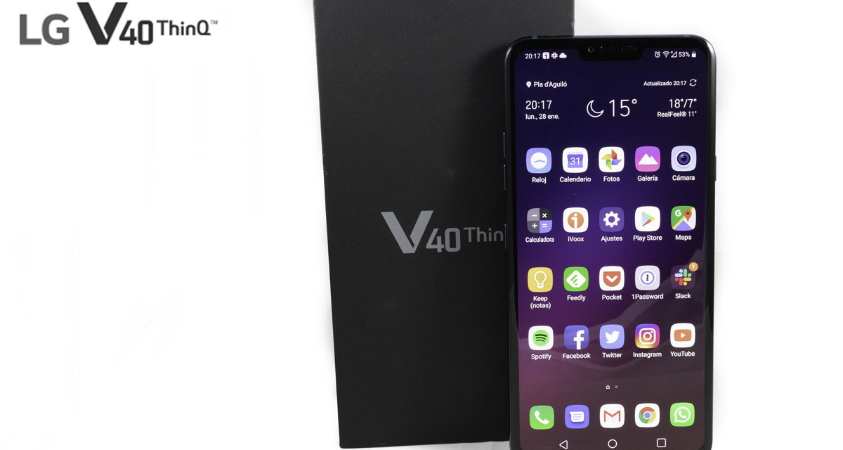 LG V40 ThinQ, precio y disponibilidad en España