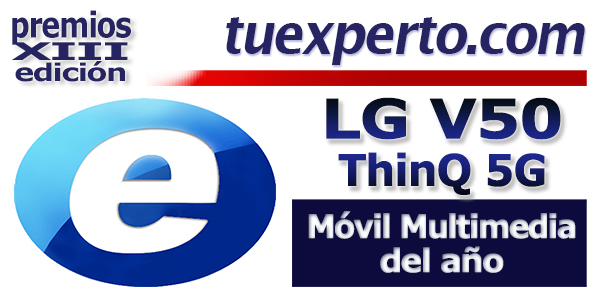 LG V50 ThinQ 5G Móvil Multimedia del año