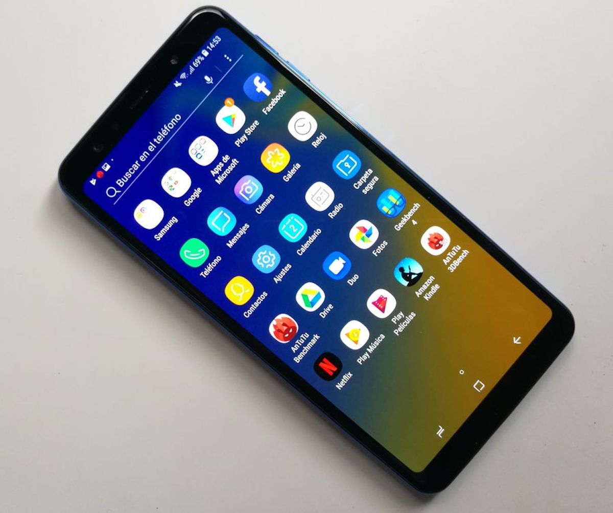 android 9 pie samsung galaxy a7 2018
