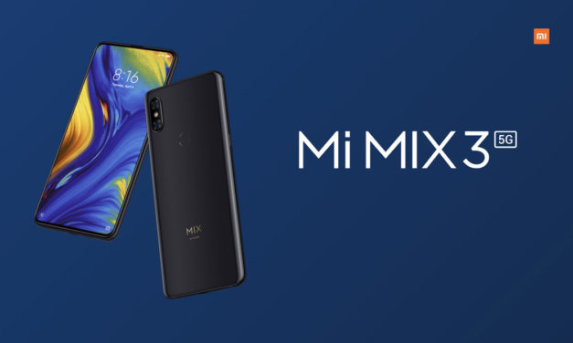 Xiaomi Mi MIX 3 5G, mismas prestaciones pero con conectividad 5G