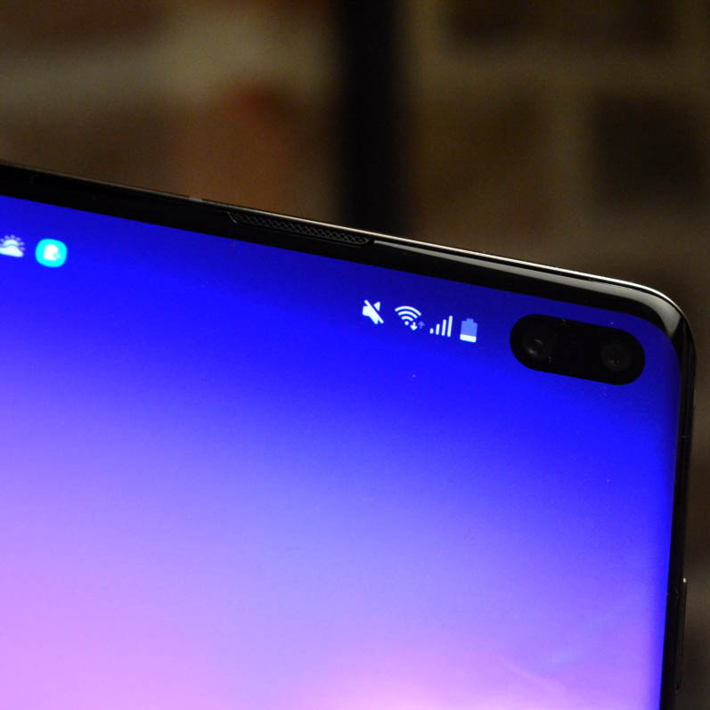 Samsung-galaxy-s10-plus camara delantera