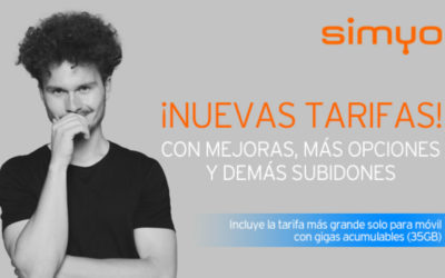 Simyo rebaja tarifas y suma gigas gratis