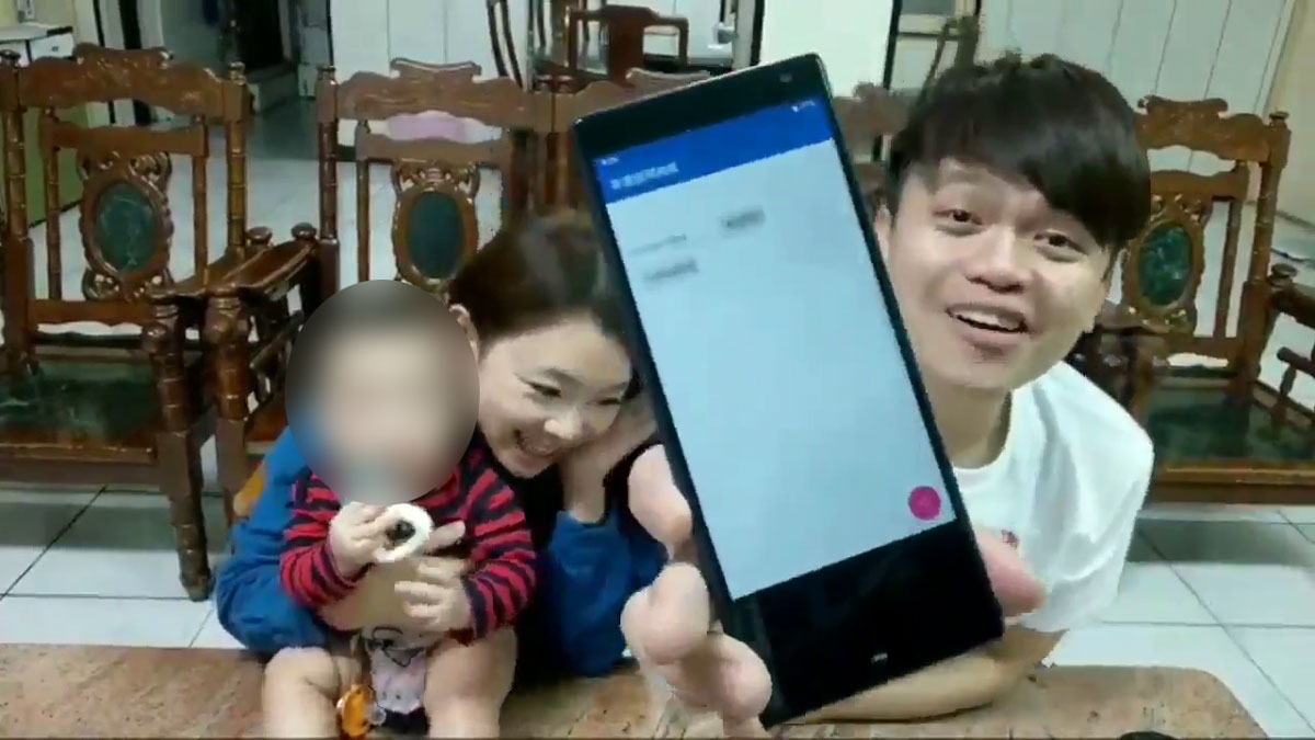 el Sony Xperia XA3 aparece en un vídeo real franja negra pantalla