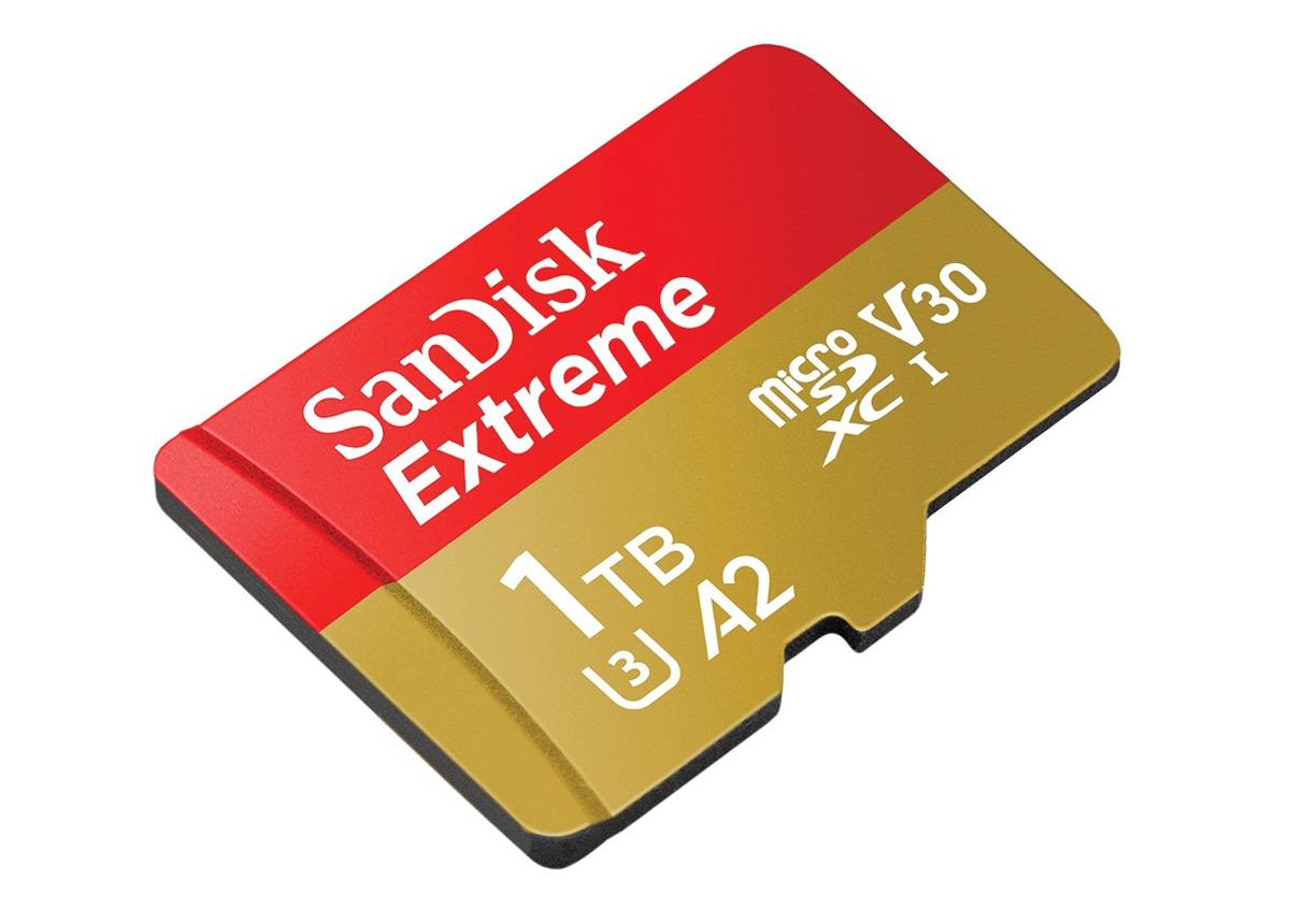 tarjetas microSD de 1TB Sandisk