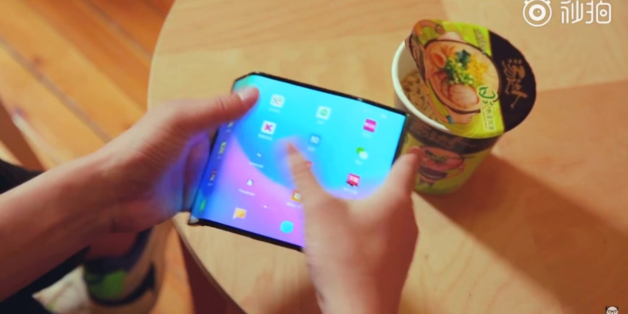 Aparece un nuevo vídeo del teléfono flexible de Xiaomi