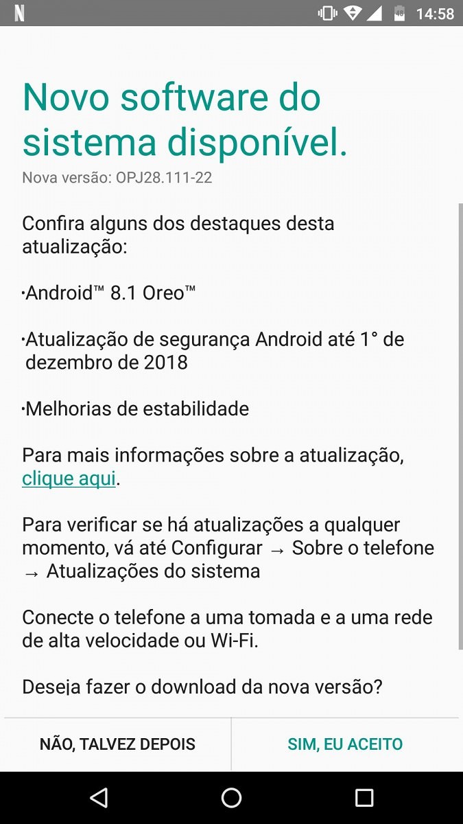 android oreo 8.1 motorola moto g4
